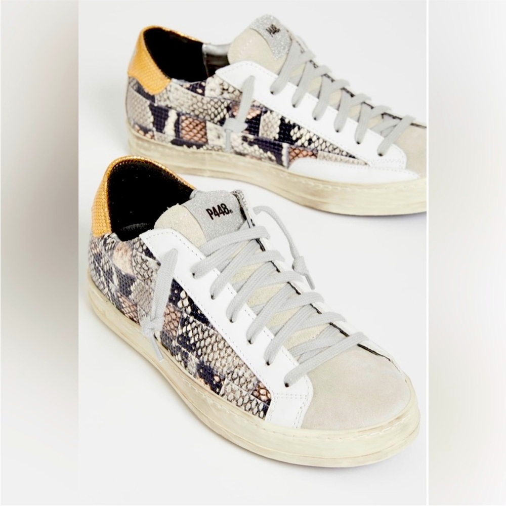 P448 Picasso Women’s Sneakers Reptile Python